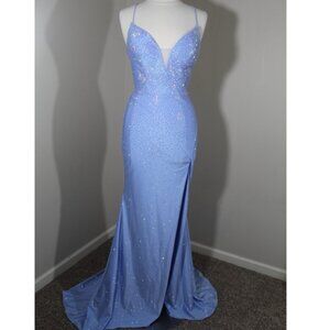 Amarra, Periwinkle Evening Gown, Size 8